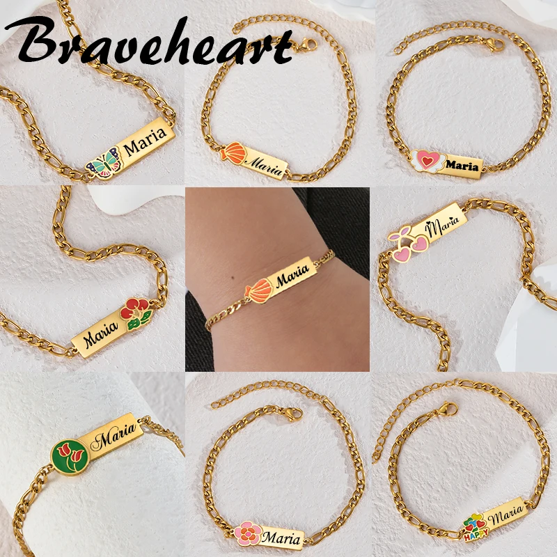 Personalized Gold Plated Stainless Steel Bar Bracelet Engraved Name For Women Men Stainless Steel Enamel Drop Oil Jewelry Gifts
Personalized Gold Plated Stainless Steel Bar Bracelet Engraved Name For Women Men Stainless Steel Enamel Drop Oil Jewelry Gifts