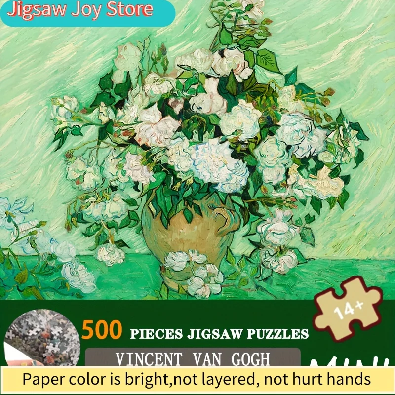 Коллекция пазлов с картинами Ван Гога — средний уровень сложности, 15x10 дюймов, подходит для взрослых, портативные произведения искусства галерейного качества
Коллекция пазлов с картинами Ван Гога — средний уровень сложности, 15x10 дюймов, подходит для взрослых, портативные произведения искусства галерейного качества