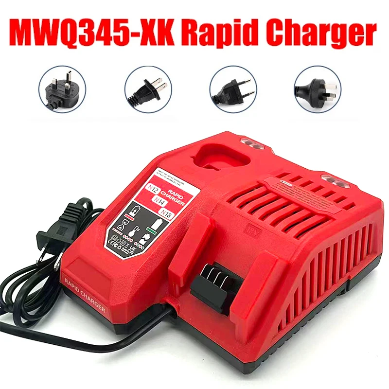 Replacement Parts for Fast Chargers Power Tool Battery Chargers Compatible with for Milwaukee M-18/M12 12V Lithium-ion Batteries
Replacement Parts for Fast Chargers Power Tool Battery Chargers Compatible with for Milwaukee M-18/M12 12V Lithium-ion Batteries