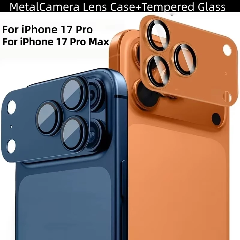 Metal Protection Camera Lens Protector For iPhone 17 Pro Max Air 17promax 17pro Matte Camera Lens Film Full Protective Cover Cap
Metal Protection Camera Lens Protector For iPhone 17 Pro Max Air 17promax 17pro Matte Camera Lens Film Full Protective Cover Cap