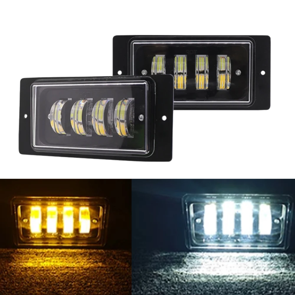 1 pair LED Car Front Bumper Fog Lamps Daytime Running Light For Lada VAZ 2110 2111 2112 2113 2114 2115 Lada Samara 1995-2013
1 pair LED Car Front Bumper Fog Lamps Daytime Running Light For Lada VAZ 2110 2111 2112 2113 2114 2115 Lada Samara 1995-2013