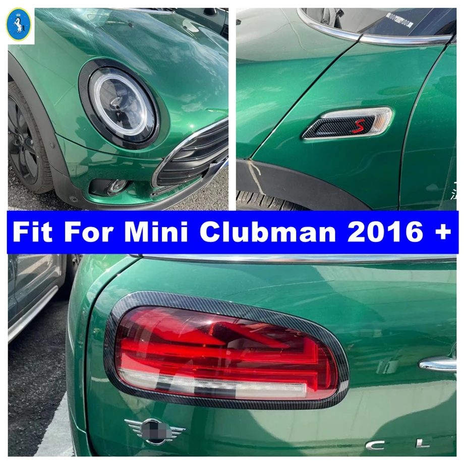 Front Head Tail Lights Lamps Foliage Leaf Fender Cover Trim For Mini Clubman 2016 - 2021 Carbon Fiber Look Exterior Refit Kit
Front Head Tail Lights Lamps Foliage Leaf Fender Cover Trim For Mini Clubman 2016 - 2021 Carbon Fiber Look Exterior Refit Kit