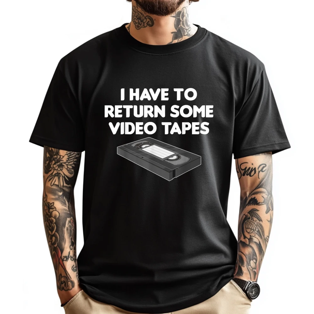 I Have To Return Some Video Tapes Video Cassette Luxury Designer T-Shirts Graphic Tees Unisex Anime Tshirt
I Have To Return Some Video Tapes Video Cassette Luxury Designer T-Shirts Graphic Tees Unisex Anime Tshirt