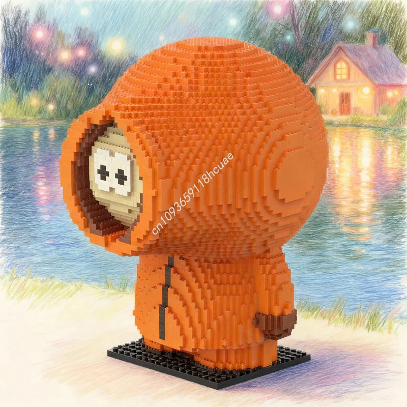 6558pcs MOC Sculptures Kenny McCormick South Park Model Building Blocks Toy Construction Idea Christmas Gifts Education Brick
6558pcs MOC Sculptures Kenny McCormick South Park Model Building Blocks Toy Construction Idea Christmas Gifts Education Brick