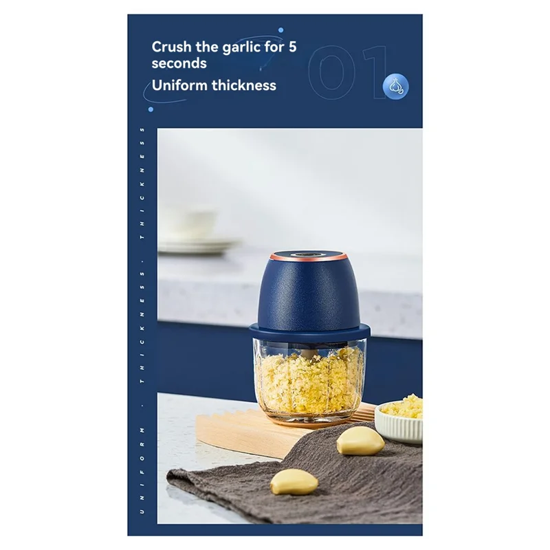 FORC-Электрическая давилка для чеснока, мясорубка для чеснока, измельчитель чеснока, бытовой блендер, мясорубка для чеснока
FORC-Электрическая давилка для чеснока, мясорубка для чеснока, измельчитель чеснока, бытовой блендер, мясорубка для чеснока