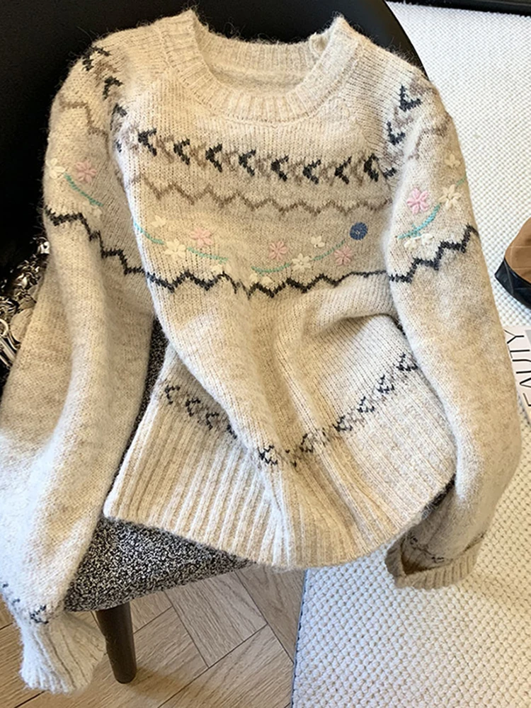 Loose Casual round Ne Long Sve Knitted Sweater Women's Spring Faion New Sle Inner Wear Base irt Top Spring 2026
Loose Casual round Ne Long Sve Knitted Sweater Women's Spring Faion New Sle Inner Wear Base irt Top Spring 2026