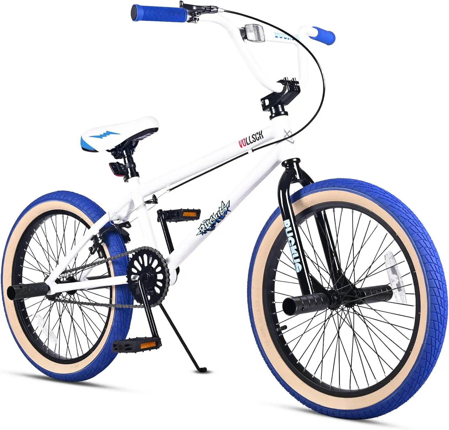 Freestyle BMX Bike 20 Inch for Kids Teens Boys Girls, Beginner Level, Multiple Colors
Freestyle BMX Bike 20 Inch for Kids Teens Boys Girls, Beginner Level, Multiple Colors