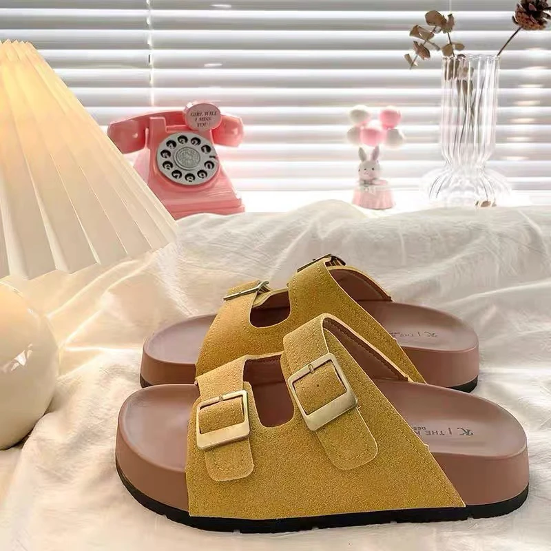 Thick Bottom Sandals Women Summer Outdoor 2025 New Super Popular Beach One-Strap Yellow Versatile Coastal Slippers
Thick Bottom Sandals Women Summer Outdoor 2025 New Super Popular Beach One-Strap Yellow Versatile Coastal Slippers
