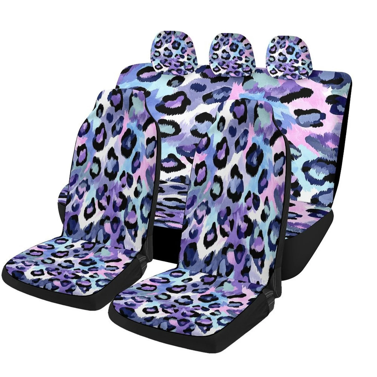 Leopard Print Pattern Themed Car Seat Cover Set For Most Cars, Trendy Novelty Car Seat Protector Covers Full Set, Car Seat Cove
Leopard Print Pattern Themed Car Seat Cover Set For Most Cars, Trendy Novelty Car Seat Protector Covers Full Set, Car Seat Cove