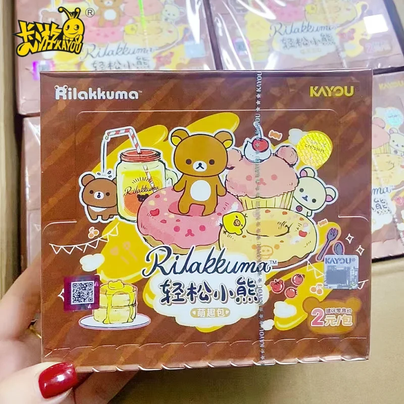 KAYOU Genuine Rilakkuma Card Cute Bag Watercolor Style Fairytale Atmosphere Anime Game Collection Card Toy Birthday Gifts
KAYOU Genuine Rilakkuma Card Cute Bag Watercolor Style Fairytale Atmosphere Anime Game Collection Card Toy Birthday Gifts