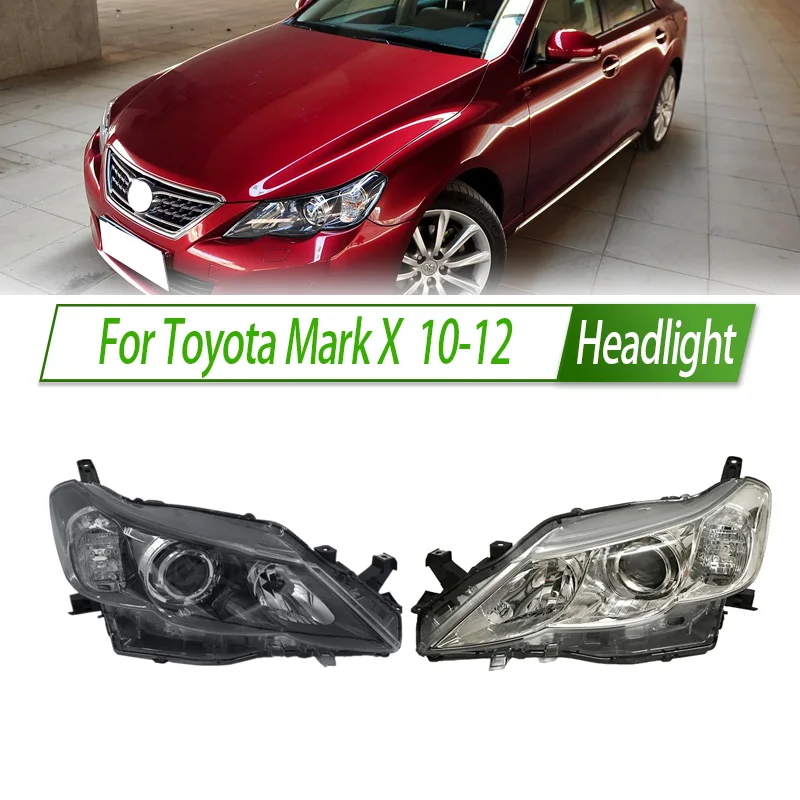 For Toyota Mark X 10-12 Halogen Headlight Assembly OEM Style Front Headlamp Bulb Socket Plug & Play Replacement
For Toyota Mark X 10-12 Halogen Headlight Assembly OEM Style Front Headlamp Bulb Socket Plug & Play Replacement