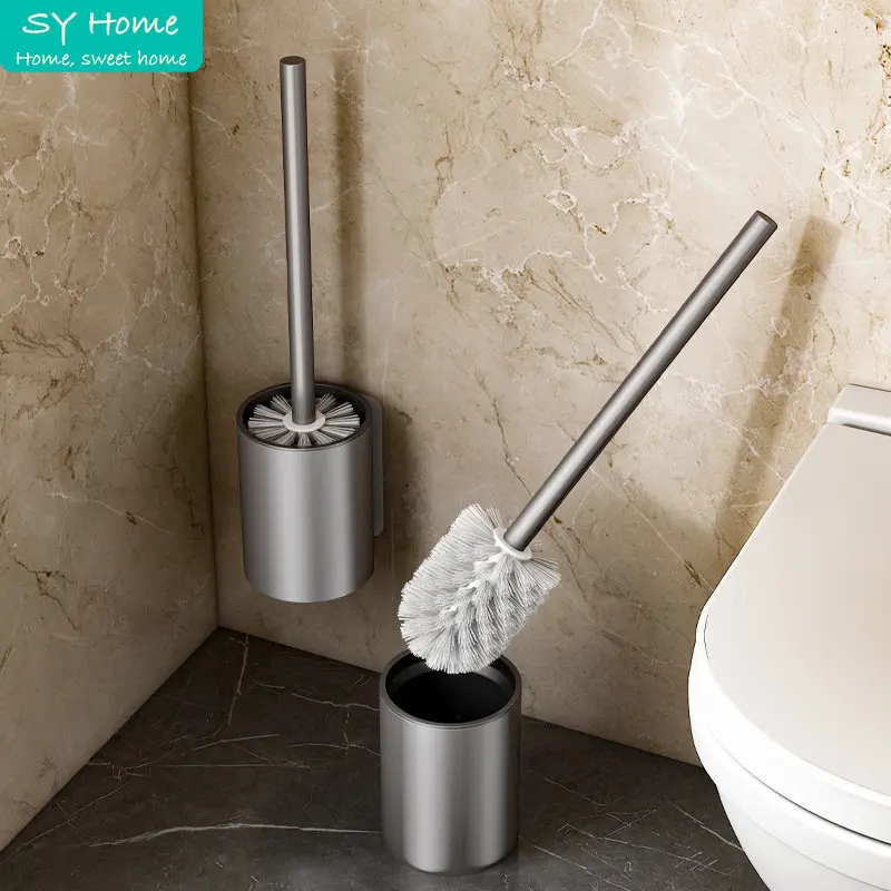 Toilet Brush Holder Wall Mounted Multi-Colors Space Aluminum Bathroom Toilet Brushes Cleaning Storage
Toilet Brush Holder Wall Mounted Multi-Colors Space Aluminum Bathroom Toilet Brushes Cleaning Storage