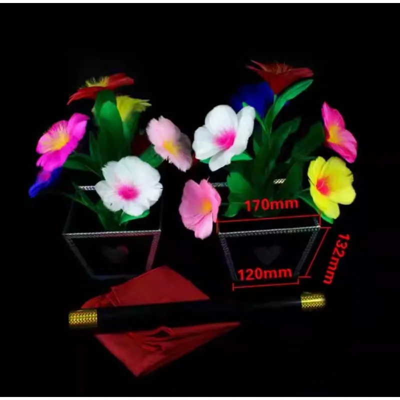 Мгновенная ваза для цветов, волшебный цветочный горшок, разделение фокусов, один до двух, поднос для цветов в горшке, сценический магический реквизит, фокусник, забавные игры
Мгновенная ваза для цветов, волшебный цветочный горшок, разделение фокусов, один до двух, поднос для цветов в горшке, сценический магический реквизит, фокусник, забавные игры