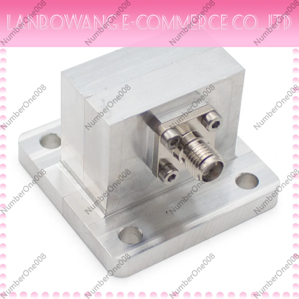 BJ120 WR75 Waveguide to Coaxial Transition 9.84-15GHz Low VSWR 1.2
BJ120 WR75 Waveguide to Coaxial Transition 9.84-15GHz Low VSWR 1.2