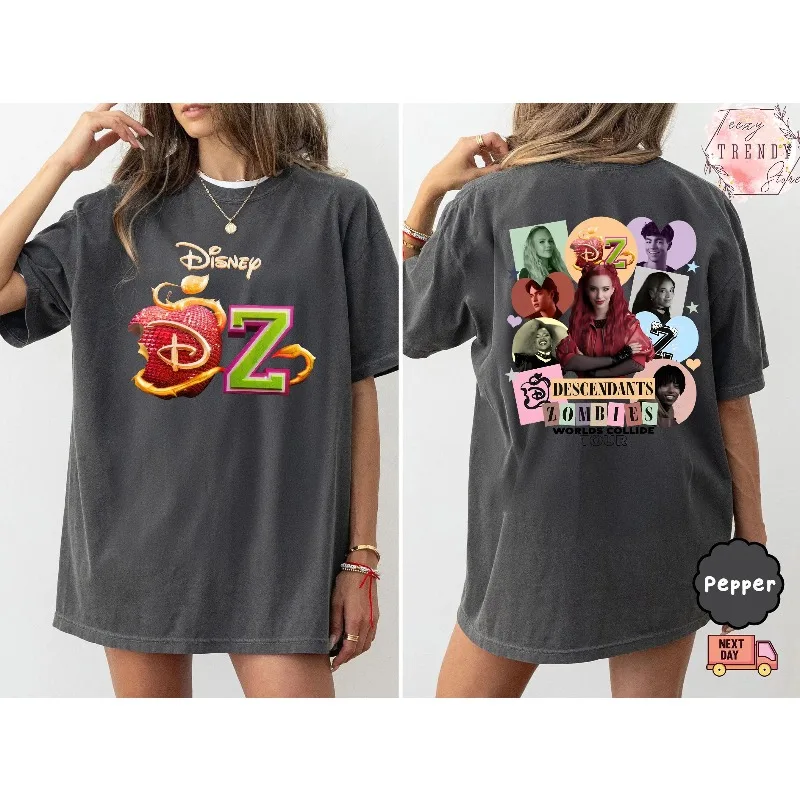 Descendants Zombie World Tour 2025 Shirts, Descendants Zombie World Collision Tour Costumes, Disneyland Vacation Travel Gifts
Descendants Zombie World Tour 2025 Shirts, Descendants Zombie World Collision Tour Costumes, Disneyland Vacation Travel Gifts