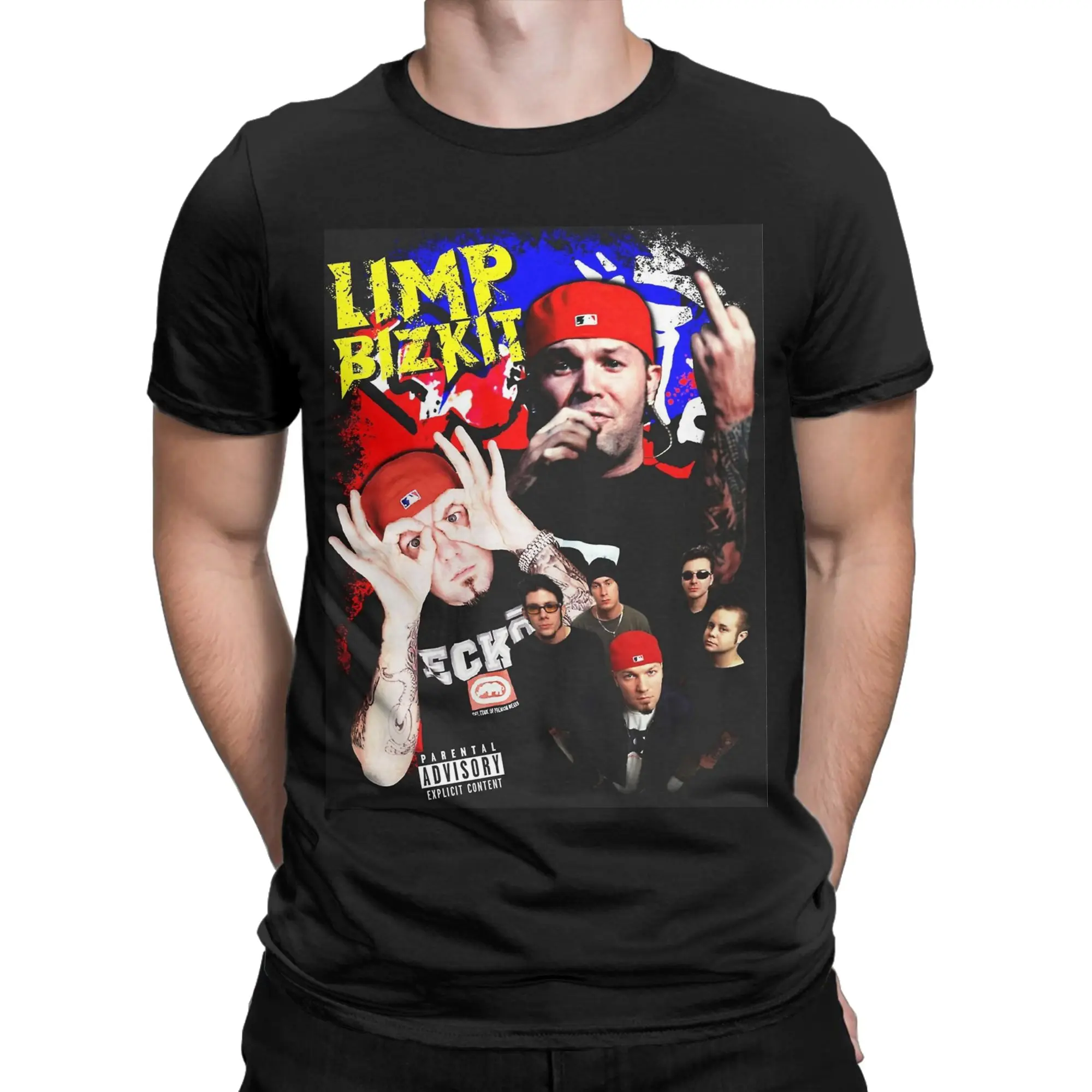 Men's T-Shirt Limp Bizkit Vintage 100% Cotton Tee Shirt Short Sleeve T Shirt Crewneck Clothing Big Size
Men's T-Shirt Limp Bizkit Vintage 100% Cotton Tee Shirt Short Sleeve T Shirt Crewneck Clothing Big Size