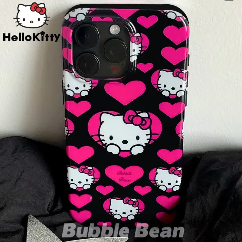 Модный Стильный чехол для телефона Sanrio Hello Kitty для Iphone 12 13 Mini 14 15 Plus 11 Pro Max Apple X Xr Xs 7 8, защитный чехол
Модный Стильный чехол для телефона Sanrio Hello Kitty для Iphone 12 13 Mini 14 15 Plus 11 Pro Max Apple X Xr Xs 7 8, защитный чехол