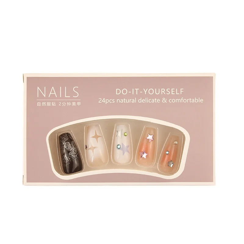 Handmade Wear Nail Art Finished Dopamine Cute Wind Nail Patch Removable Fake Nails
Handmade Wear Nail Art Finished Dopamine Cute Wind Nail Patch Removable Fake Nails