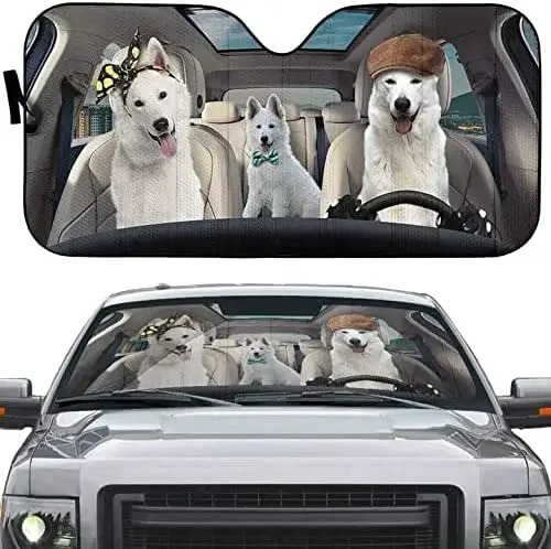 3D белая пастушья семейная модель собаки для лобового стекла автомобиля, подарки для любителей собак, подарки для собак и мам, защита от ультрафиолетового излучения
3D белая пастушья семейная модель собаки для лобового стекла автомобиля, подарки для любителей собак, подарки для собак и мам, защита от ультрафиолетового излучения