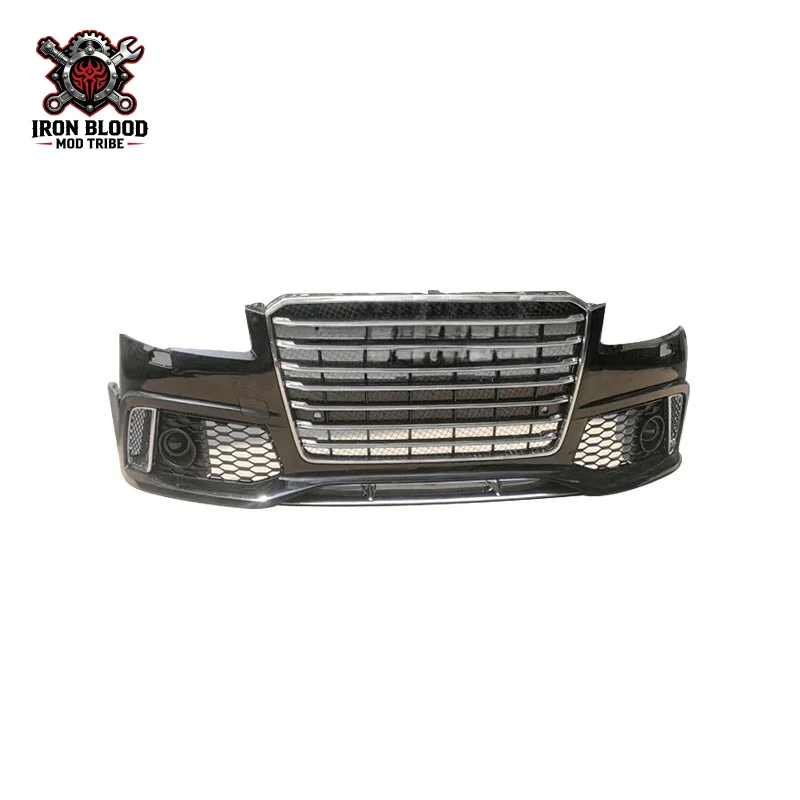 Suitable for 2014-2018 A8L Full Body Kit Upgrade to RS8 W12 D4 to D5 Front Bumper Grille
Suitable for 2014-2018 A8L Full Body Kit Upgrade to RS8 W12 D4 to D5 Front Bumper Grille