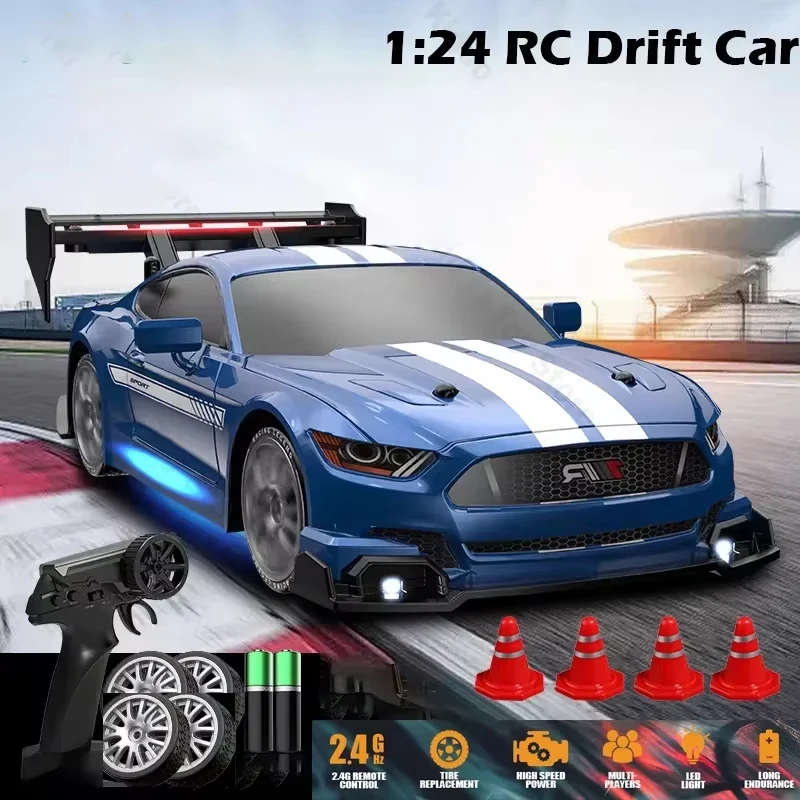 RC Drift Car 1:24 Трансграничный высокоскоростной автомобиль с дистанционным управлением Модель AE86 со световым радиогрузовиком Гоночные игрушки Подарок для мальчика
RC Drift Car 1:24 Трансграничный высокоскоростной автомобиль с дистанционным управлением Модель AE86 со световым радиогрузовиком Гоночные игрушки Подарок для мальчика