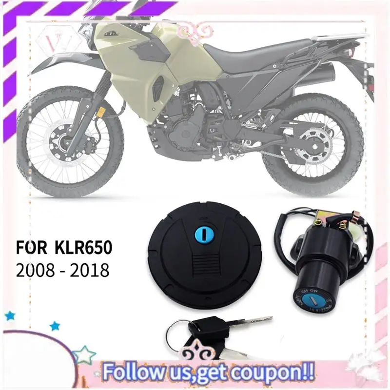 Easy To Use Motorcycle Ignition Switch Lock GAS Fuel Tunk Cap Lock With Key Set For Kawasaki KLR650 2008-2018
Easy To Use Motorcycle Ignition Switch Lock GAS Fuel Tunk Cap Lock With Key Set For Kawasaki KLR650 2008-2018