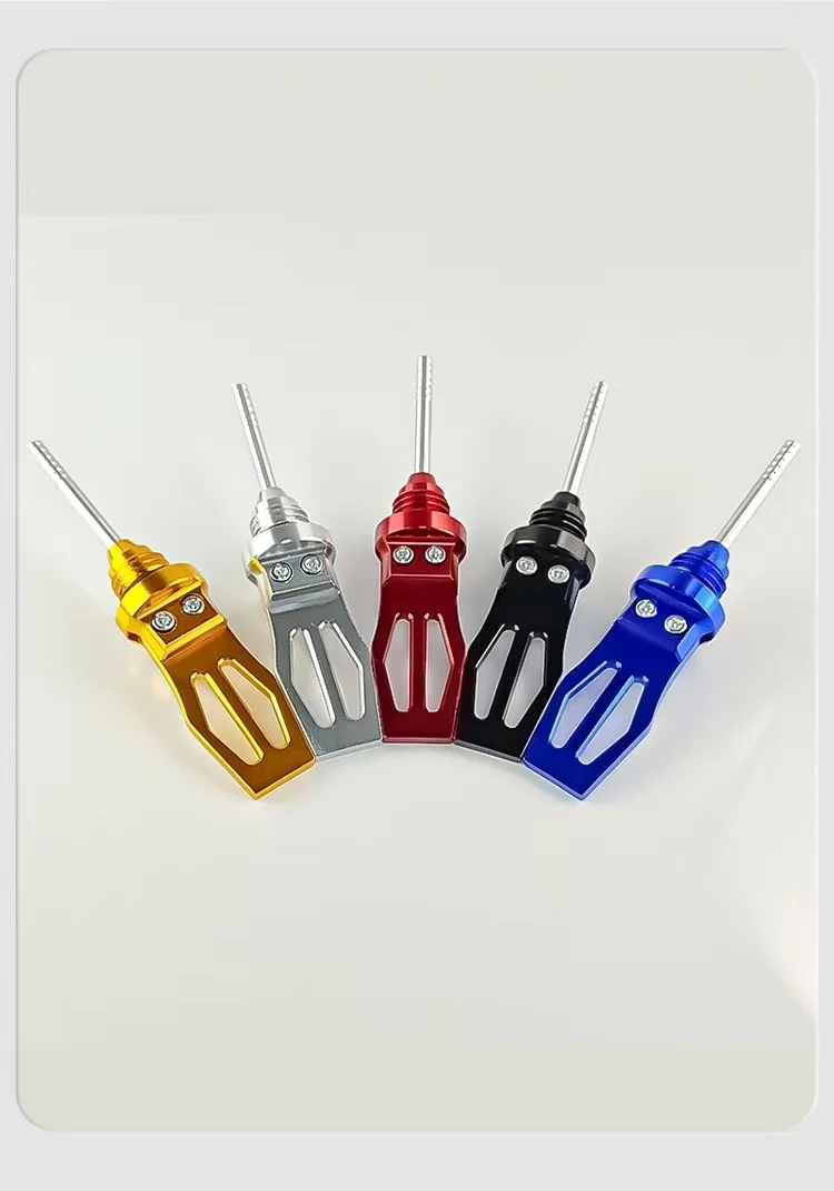 Aluminum Alloy Oil Dipstick Modification Accessory Suitable for GY6 Oil MeasurementUniversal Motorcycle CNC Precision Machined
Aluminum Alloy Oil Dipstick Modification Accessory Suitable for GY6 Oil MeasurementUniversal Motorcycle CNC Precision Machined