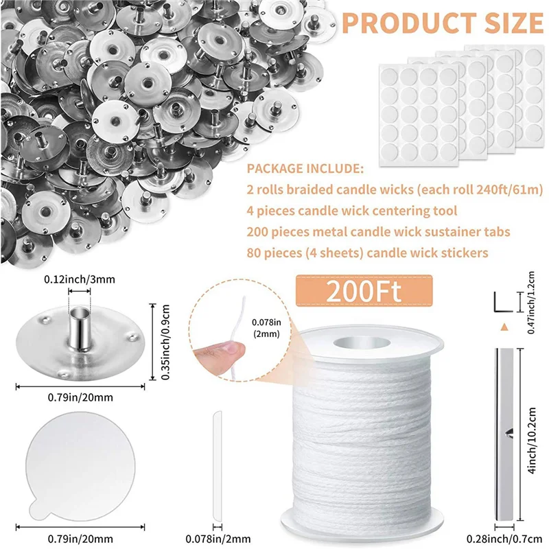 RALCA-2X набор для изготовления свечей «сделай сам», фитили для свечей, инструмент для центрирования свечей, наклейка на фитиль для свечей для изготовления свечей 
RALCA-2X набор для изготовления свечей «сделай сам», фитили для свечей, инструмент для центрирования свечей, наклейка на фитиль для свечей для изготовления свечей