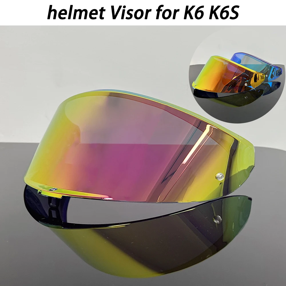 Визор для мотоциклетного шлема, совместимый с AGV K6 K6S, сменная линза, аксессуары, ветрозащитное стекло для шлема
Визор для мотоциклетного шлема, совместимый с AGV K6 K6S, сменная линза, аксессуары, ветрозащитное стекло для шлема