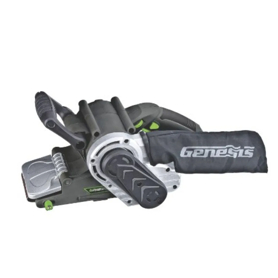 GBS321A Single Lever 3" x 21" Variable Speed Belt Sander with Adjustable Front Handle and Dust Collection Bag Grey
GBS321A Single Lever 3" x 21" Variable Speed Belt Sander with Adjustable Front Handle and Dust Collection Bag Grey