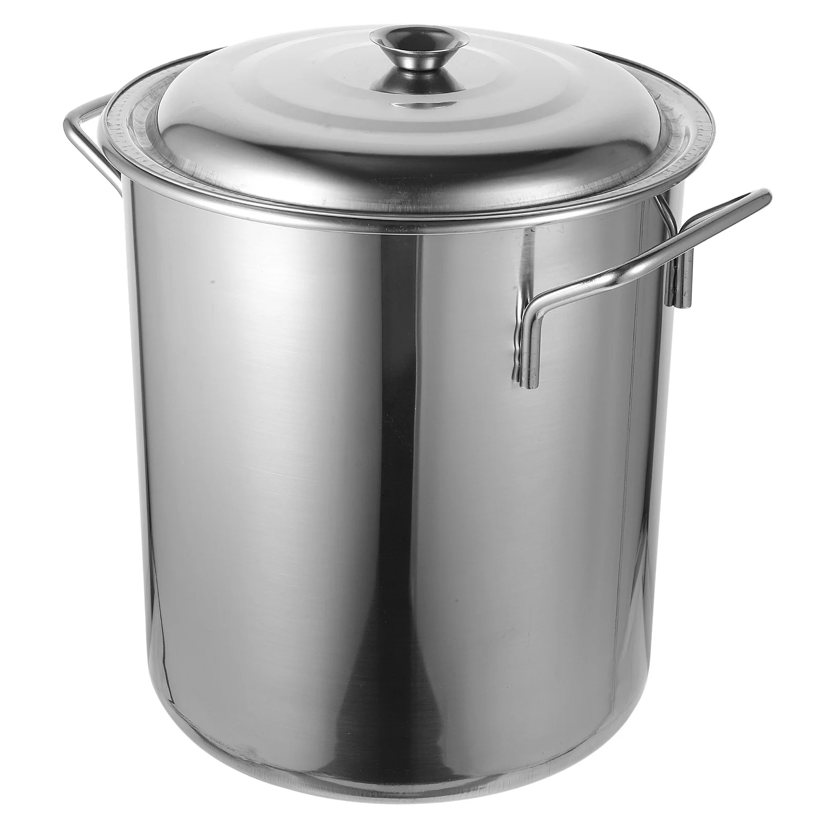Stainless Steel Stockpot Large Capacity Thick Polished Soup Pot Lid Handles Boiling Cooking Crawfish Crabs Home Brewing
Stainless Steel Stockpot Large Capacity Thick Polished Soup Pot Lid Handles Boiling Cooking Crawfish Crabs Home Brewing