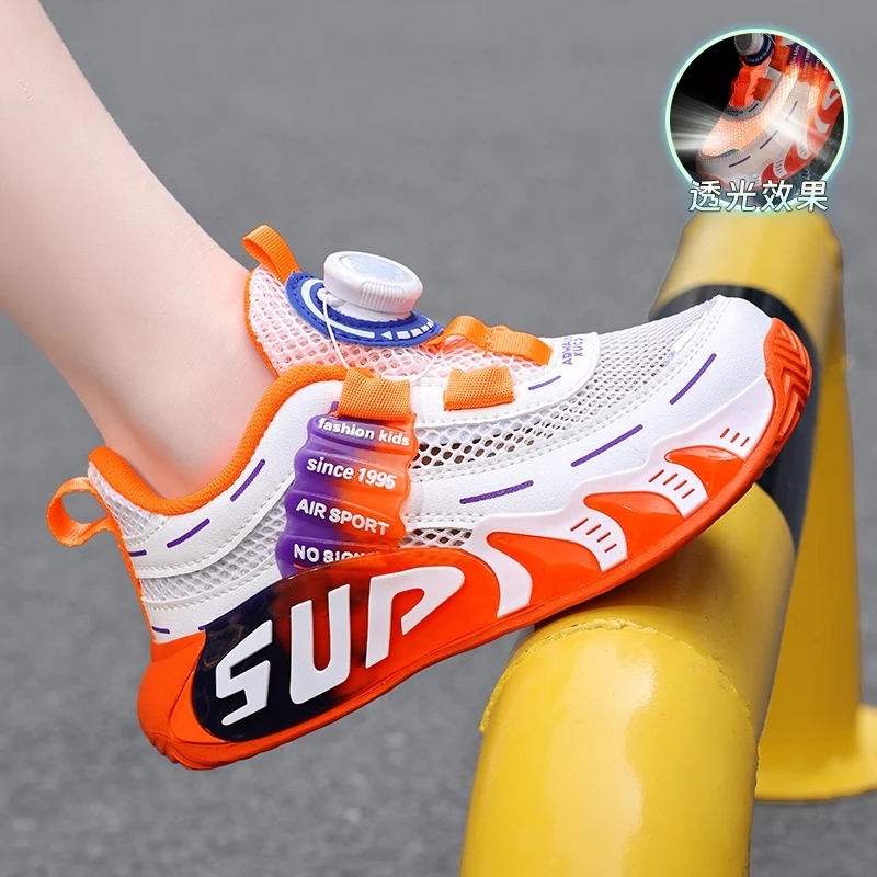 Popular Single Mesh Kids Basketball Casual Sports Shoes Outdoor Training Footwear
Popular Single Mesh Kids Basketball Casual Sports Shoes Outdoor Training Footwear