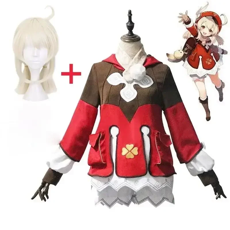 New Genshin Impact Klee Loli Cosplay Costume Set Anime Halloween Carnival Outfit Includes Gloves Socks Hat And Ears For Fans
New Genshin Impact Klee Loli Cosplay Costume Set Anime Halloween Carnival Outfit Includes Gloves Socks Hat And Ears For Fans