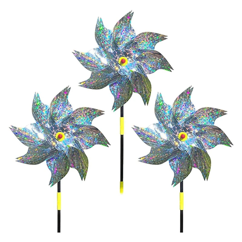 6 Pieces Windmills, Bird Repellent,Fruit Garden,Reflective Windmill, Bird Repellent, Bird Repellent, Reflective Windmill
6 Pieces Windmills, Bird Repellent,Fruit Garden,Reflective Windmill, Bird Repellent, Bird Repellent, Reflective Windmill
