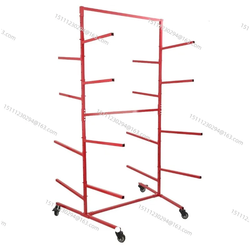 Mobile Bumper Storage Rack - Double-Sided 4-Tier Adjustable Car Bumper Holder with Wheels for Auto Repair Shop
Mobile Bumper Storage Rack - Double-Sided 4-Tier Adjustable Car Bumper Holder with Wheels for Auto Repair Shop