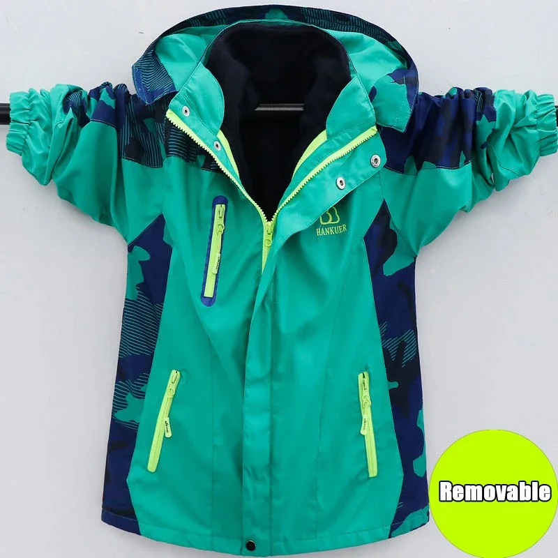 Boys Polar Fleece Jackets Autumn Winter Detachable Sportswear Kids Hooded Windbreak Fashion Children's Hiking Coat TZ18
Boys Polar Fleece Jackets Autumn Winter Detachable Sportswear Kids Hooded Windbreak Fashion Children's Hiking Coat TZ18