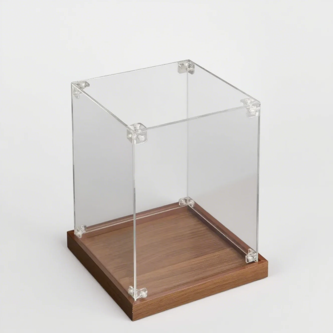 Acrylic Display Case with Walnut Wood Base Clear Dustproof Showcase for Model Car Collection Action Figures Toys Storage Display
Acrylic Display Case with Walnut Wood Base Clear Dustproof Showcase for Model Car Collection Action Figures Toys Storage Display