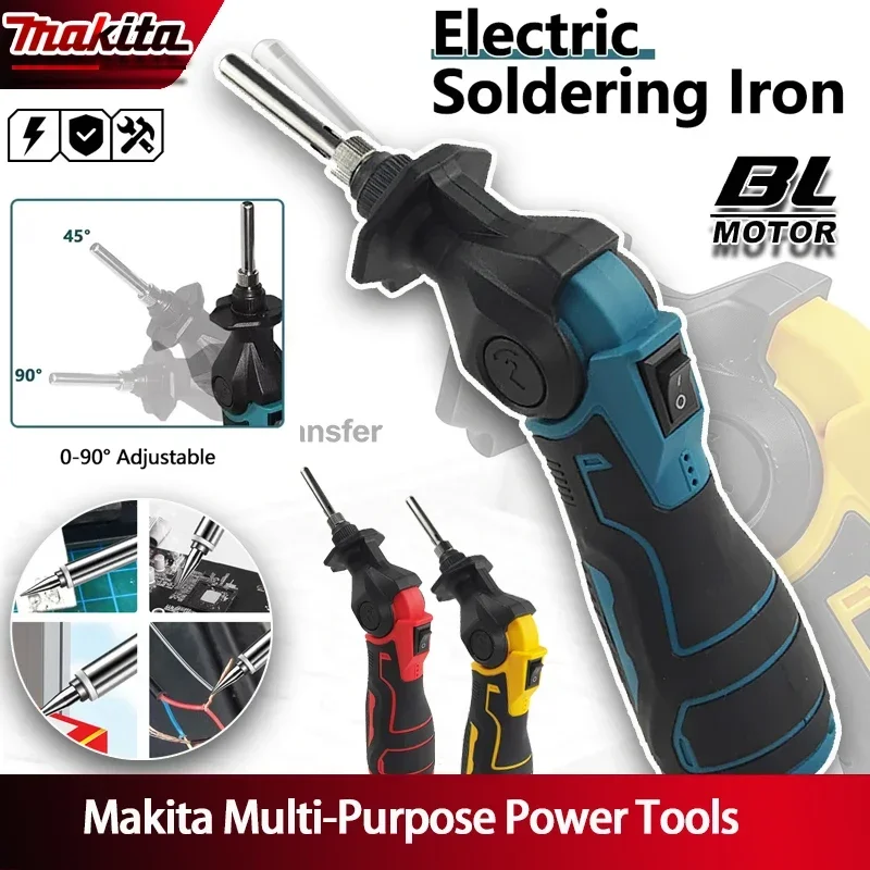 Беспроводной электрический паяльник Makita 12В: быстрый нагрев, перезаряжаемый, для ремонта и сварки сплавов
Беспроводной электрический паяльник Makita 12В: быстрый нагрев, перезаряжаемый, для ремонта и сварки сплавов