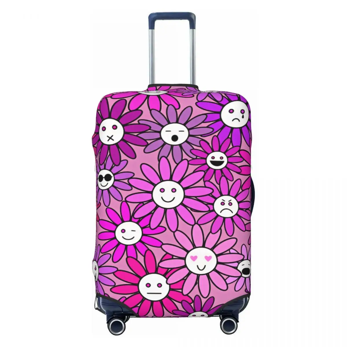 Daisy With Various Emoji Faces Seamless Pattern Suitcase Cover Travel Protector Vacation Elastic Luggage Accesories
Daisy With Various Emoji Faces Seamless Pattern Suitcase Cover Travel Protector Vacation Elastic Luggage Accesories