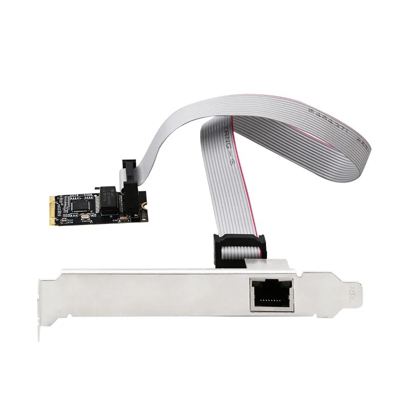 M.2 PCIe 2,5G Гигабитная однопортовая сетевая карта Промышленный электронный спортивный Ethernet-адаптер M.2 (ключ B+M)
M.2 PCIe 2,5G Гигабитная однопортовая сетевая карта Промышленный электронный спортивный Ethernet-адаптер M.2 (ключ B+M)