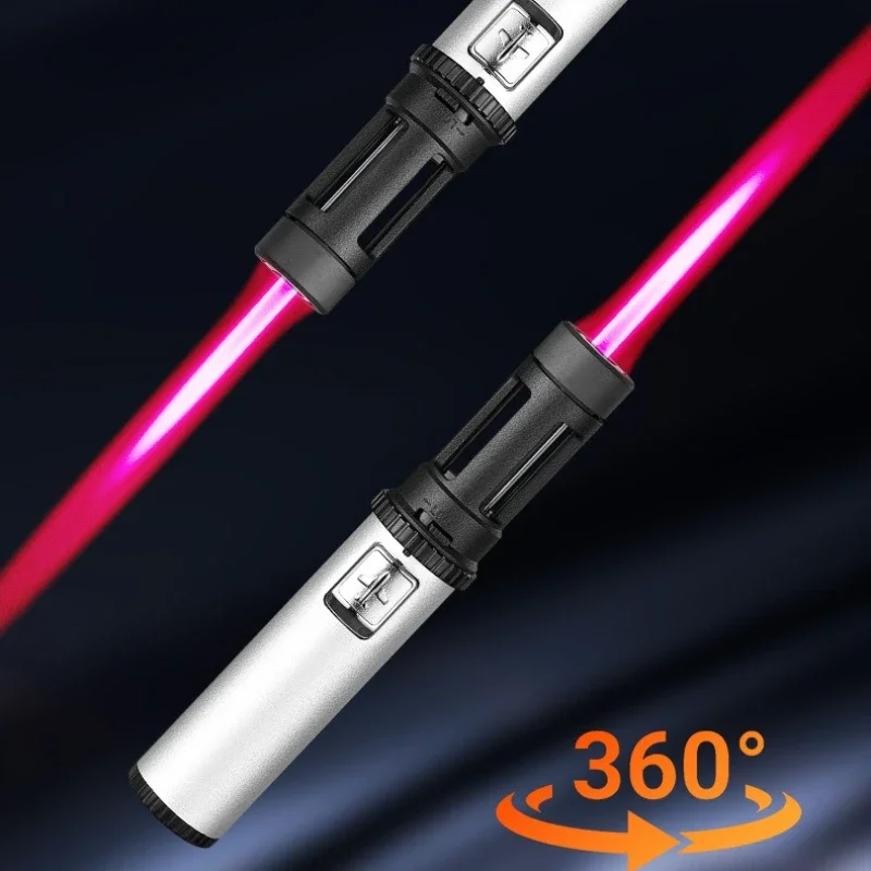 360 ° Большой пожарный прямой аэрограф, пистолет, ветрозащитная циркуляционная надувная зажигалка, синее пламя, красное пламя, персонализированное творчество
360 ° Большой пожарный прямой аэрограф, пистолет, ветрозащитная циркуляционная надувная зажигалка, синее пламя, красное пламя, персонализированное творчество