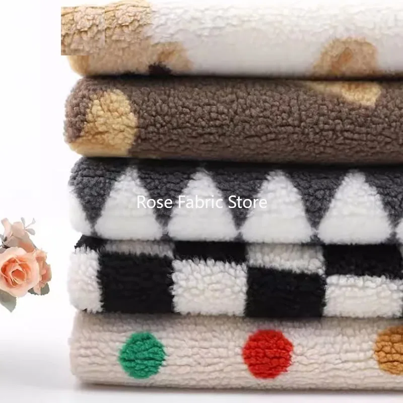 1 Meter Thick Teddy Fleece Fabric for Hoodies, Hats, Plush Dolls, and Coats - Printed Lamb's Wool Material for Handmade Warm
1 Meter Thick Teddy Fleece Fabric for Hoodies, Hats, Plush Dolls, and Coats - Printed Lamb's Wool Material for Handmade Warm