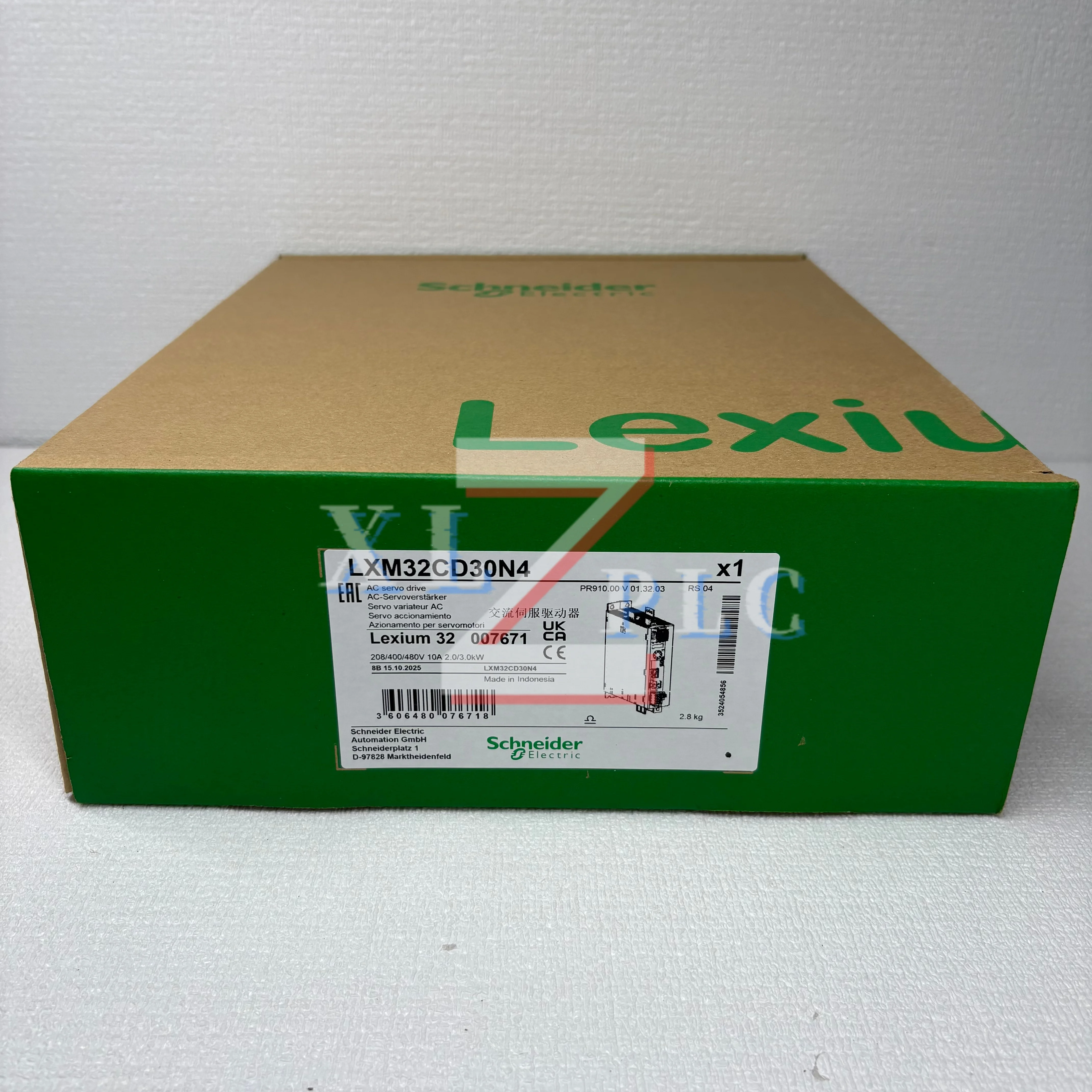 New Original LXM32CD30N4 Servo Drives - 4 Axis Servo Drive Controller for CNC Machine Tool Motion Control
New Original LXM32CD30N4 Servo Drives - 4 Axis Servo Drive Controller for CNC Machine Tool Motion Control