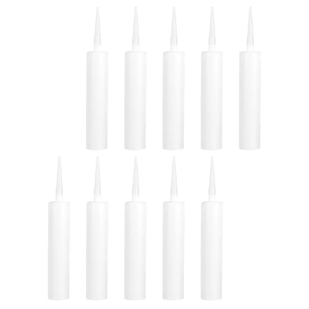 10 Pcs Empty Hose Tubes Caulk Travel Duct Seal Compound Refillable Caulking for Floor Tiles Plastic Bottle
10 Pcs Empty Hose Tubes Caulk Travel Duct Seal Compound Refillable Caulking for Floor Tiles Plastic Bottle
