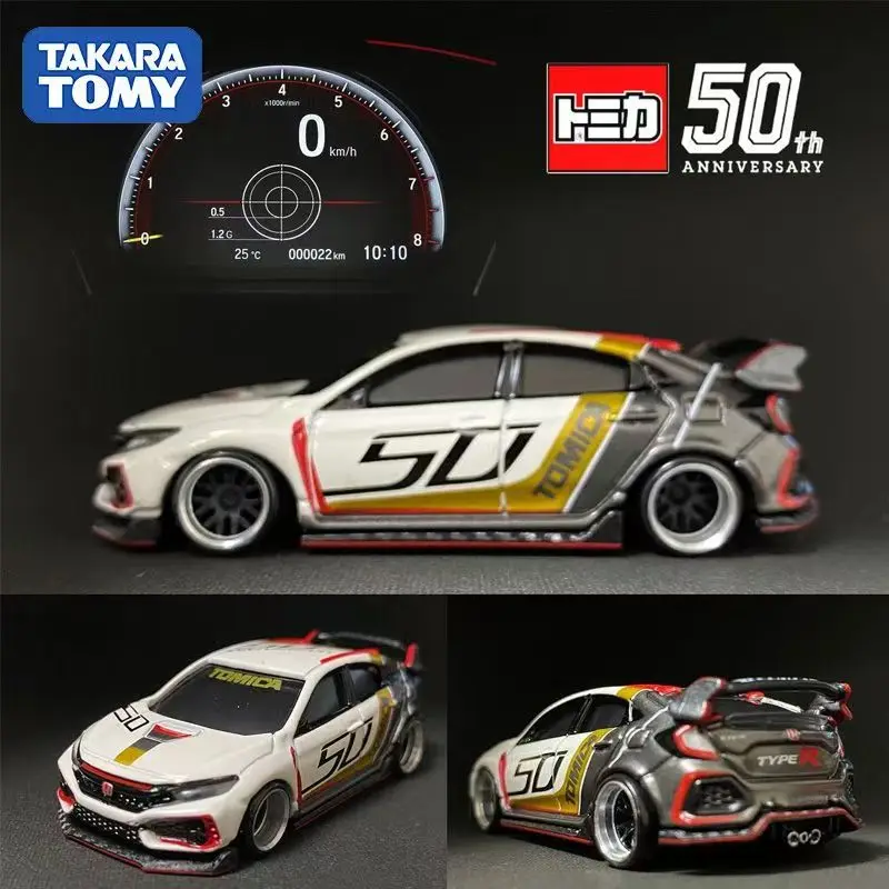 TAKARA TOMY Honda Civic Type R 50th Anniversary Edition Diecast Alloy Vehicle Model Ideal for Desktop Display & Collectors
TAKARA TOMY Honda Civic Type R 50th Anniversary Edition Diecast Alloy Vehicle Model Ideal for Desktop Display & Collectors