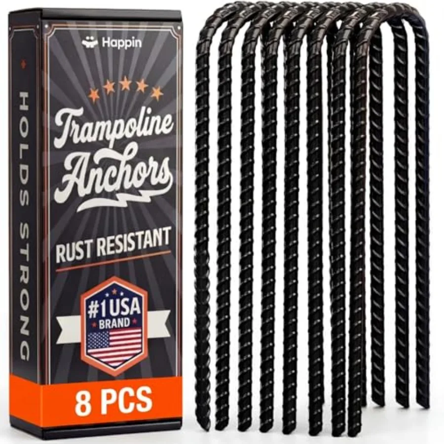 ® 12 Inch Trampoline Anchors, Trampoline Stakes, Ground Stakes Heavy Duty, Ground Anchors Screw in, Trampolines Accories, Tent
® 12 Inch Trampoline Anchors, Trampoline Stakes, Ground Stakes Heavy Duty, Ground Anchors Screw in, Trampolines Accories, Tent