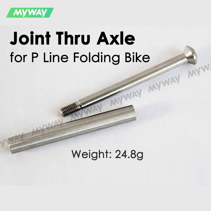 Titanium Thru Axle for Folding Bike P-line Rear Fork Turning Point Connection Axis Rotation Axis
Titanium Thru Axle for Folding Bike P-line Rear Fork Turning Point Connection Axis Rotation Axis