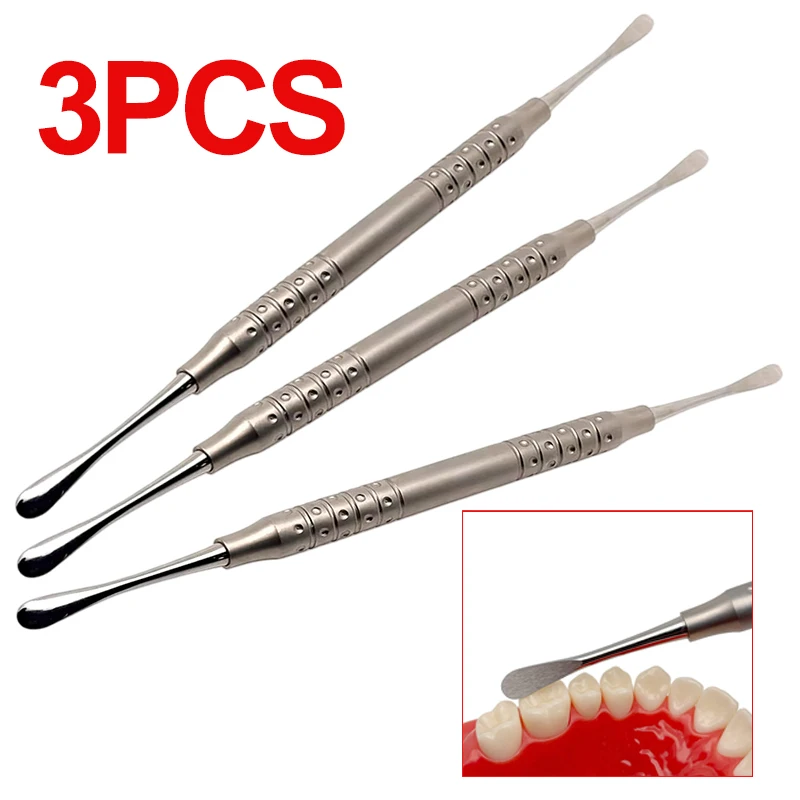 3pcs Autoclavable Double Ended Periosteal Elevator Professional Implant Surgery Tool For Tissue Management
3pcs Autoclavable Double Ended Periosteal Elevator Professional Implant Surgery Tool For Tissue Management