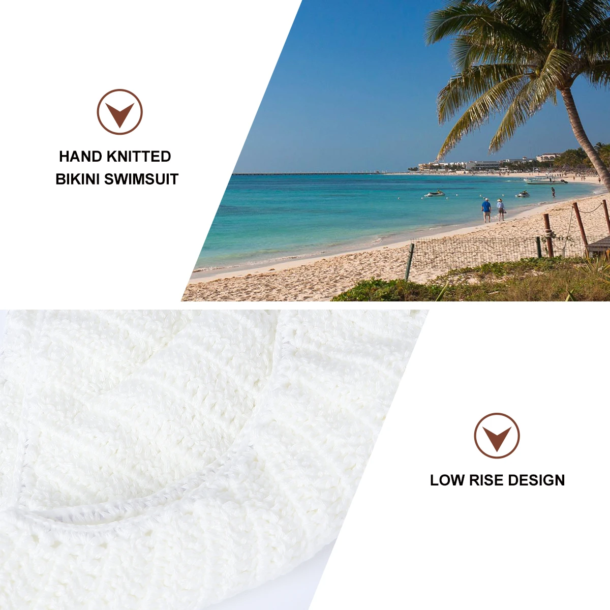 Knitted Shorts Beach Underwear Swimsuit Bikini Underpants Seaside Acrylic Woman
Knitted Shorts Beach Underwear Swimsuit Bikini Underpants Seaside Acrylic Woman
