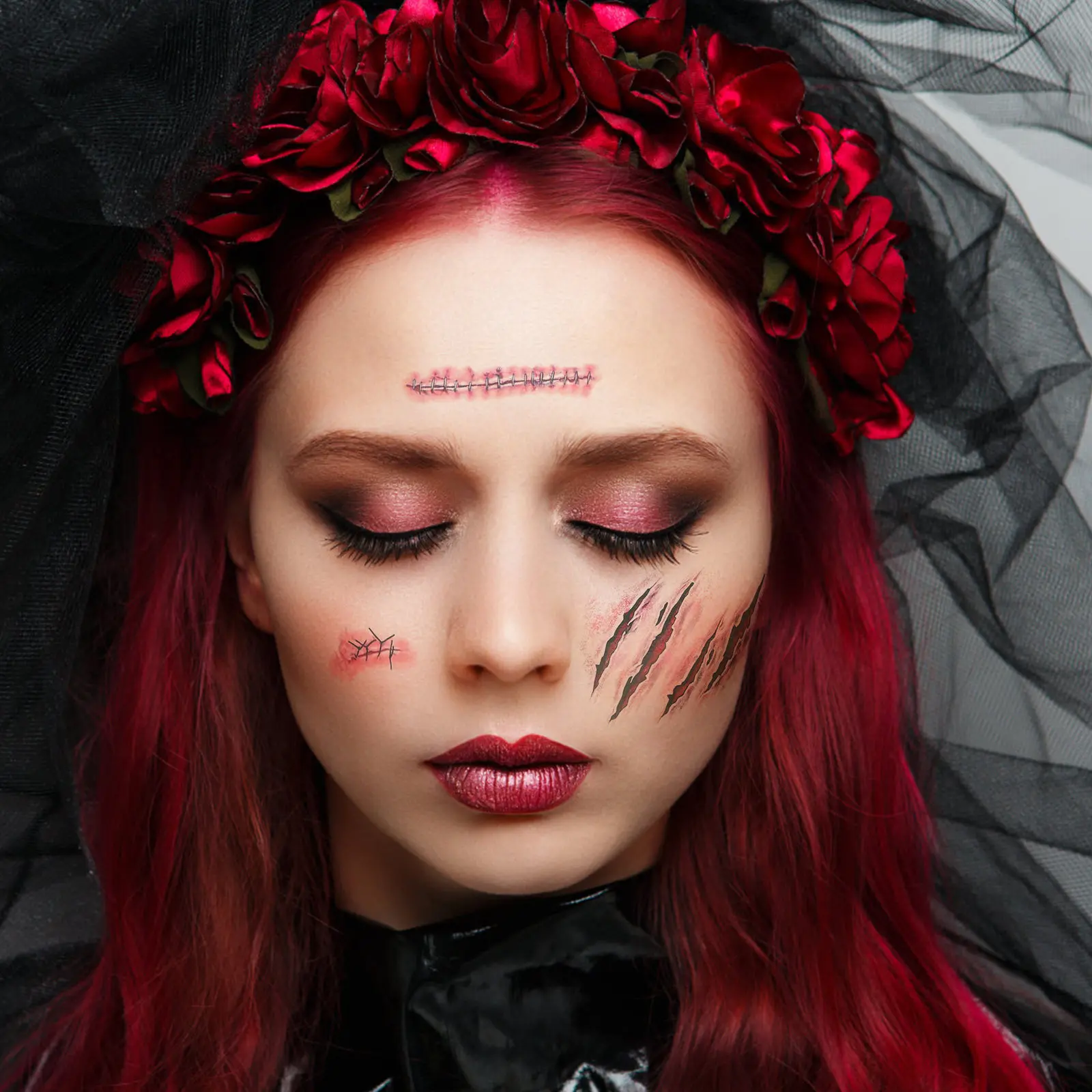 10pcs Horror Temporary Tattoo Sticker Realistic Fake Wound Scab For Halloween Party Costume Waterproof Skin Adhesive Trick
10pcs Horror Temporary Tattoo Sticker Realistic Fake Wound Scab For Halloween Party Costume Waterproof Skin Adhesive Trick